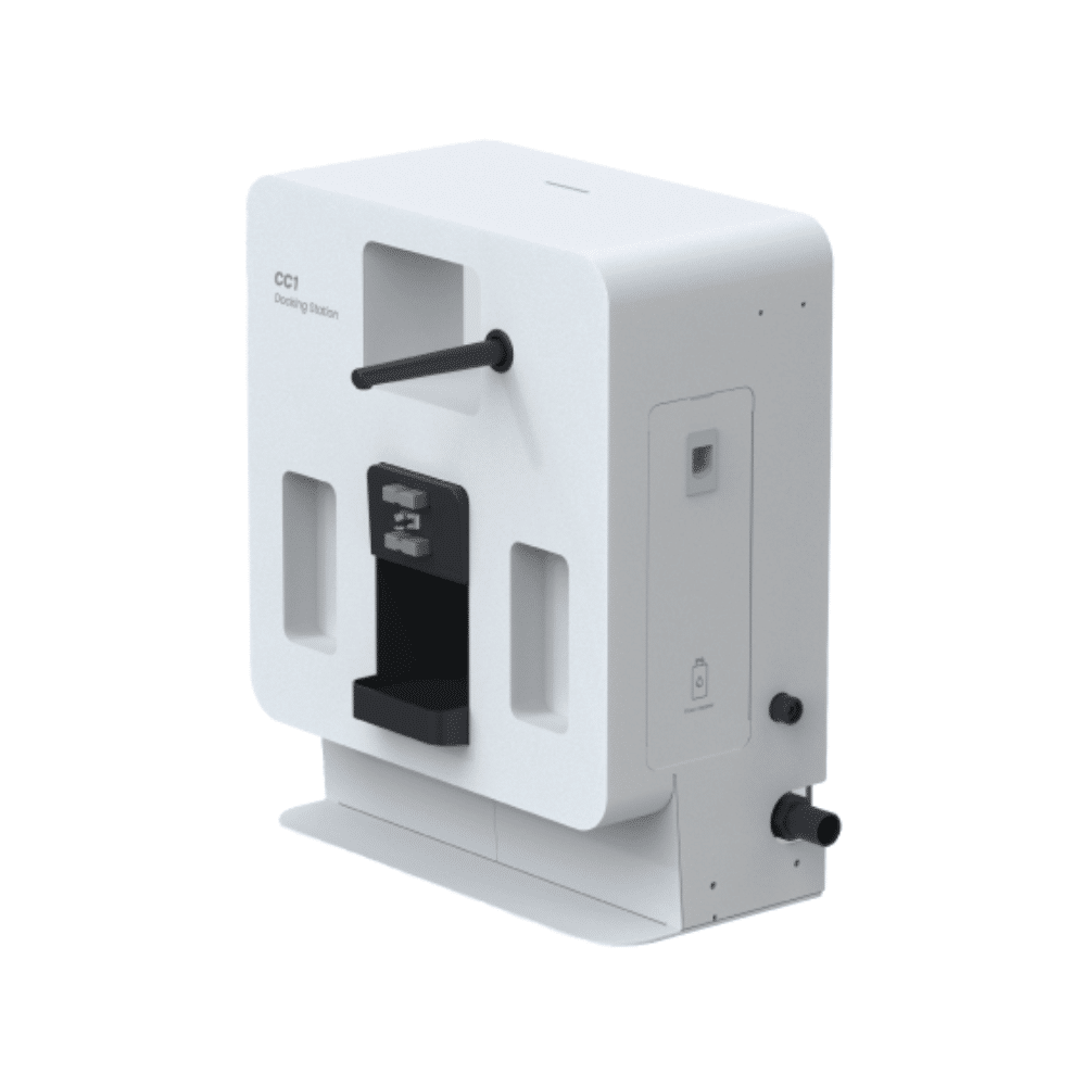 Docking Station pour PUDU CC1 – Recharge et Gestion Automatique de l’Eau