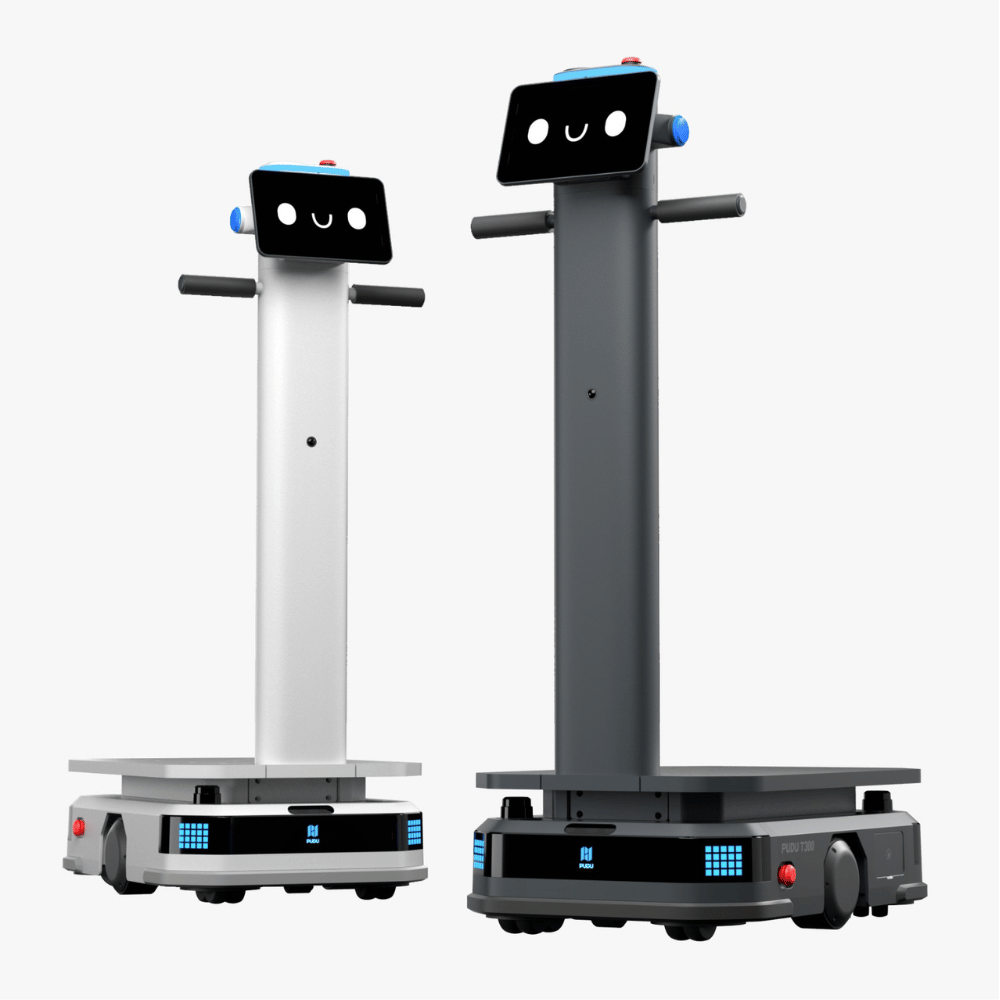 PUDU T300 - Robot de Livraison Industriel Innovant, Capacité 300 kg