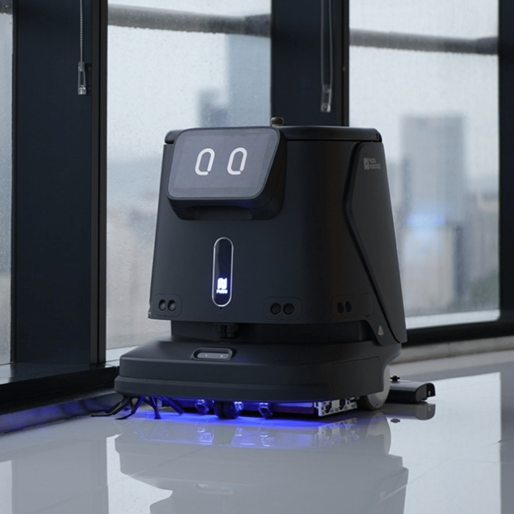 Robot de Nettoyage Autonome PUDU CC1 - Efficacité 4-en-1 pour les Espaces Professionnels